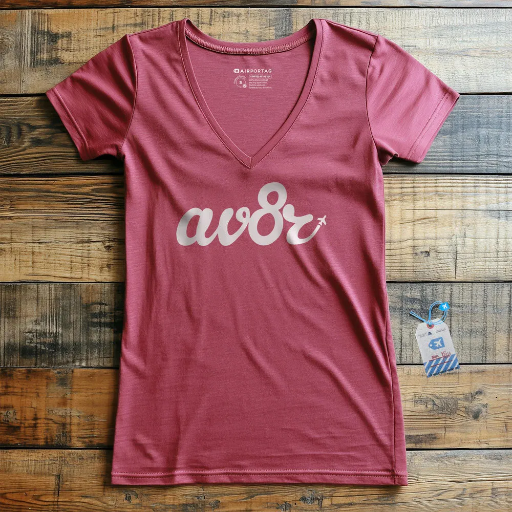 AV8R - Women's V-Neck T-Shirt