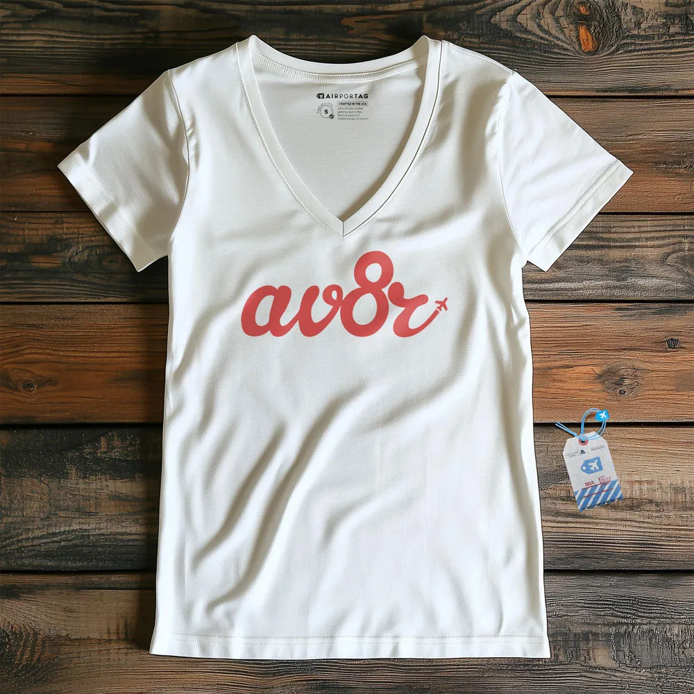 AV8R - Women's V-Neck T-Shirt