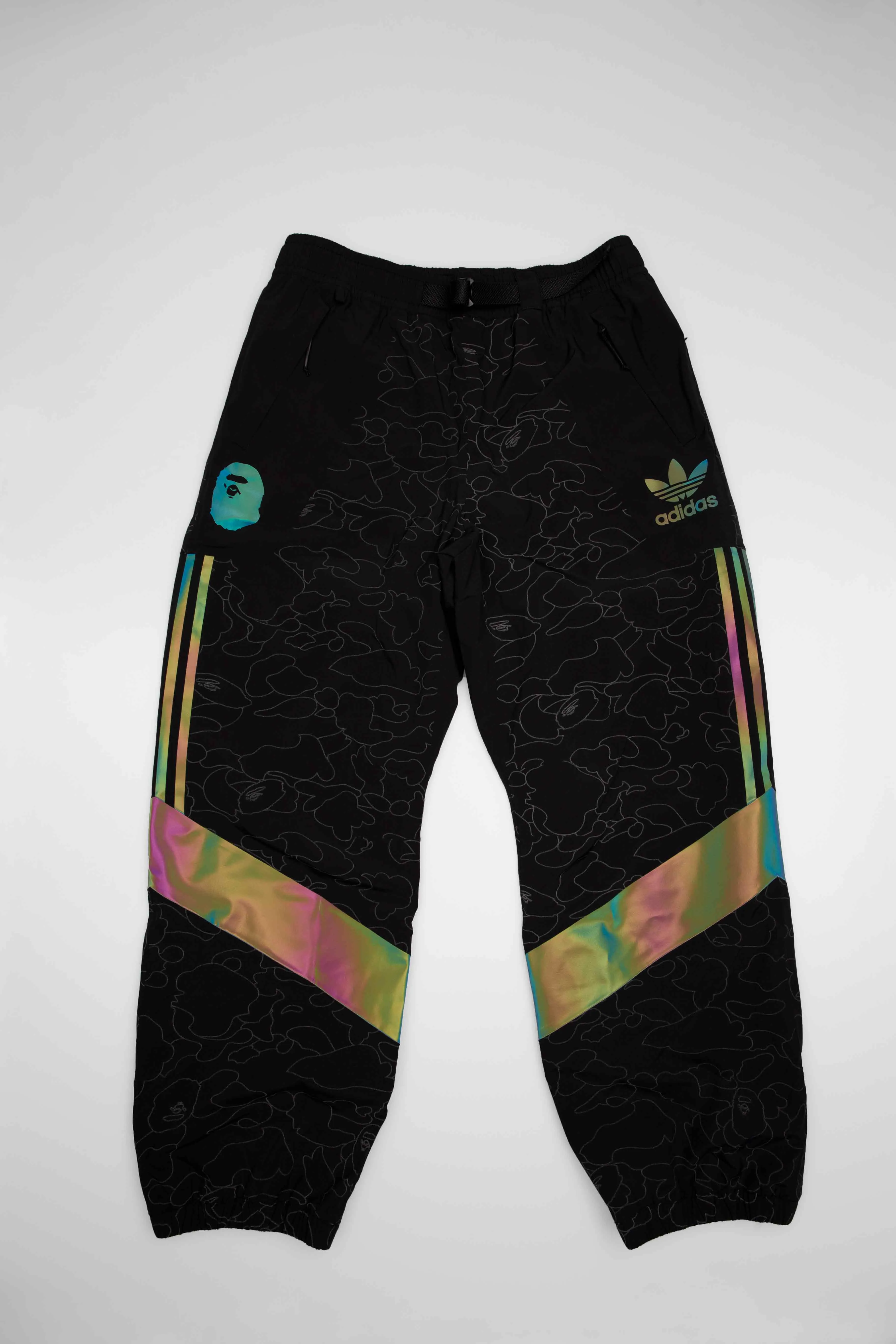 Bape X adidas Snowboarding Collection Mens Slopetrotter Pants - Black/Black