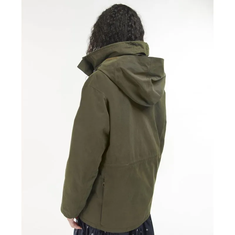 Barbour Beaconsfield Waterproof Ladies Jacket - Olive