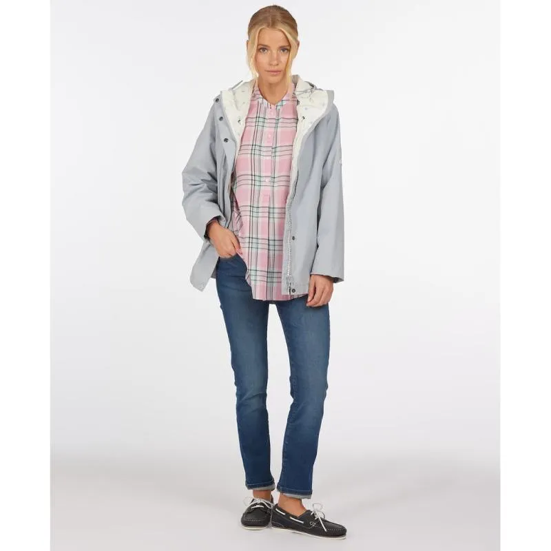 Barbour Salcombe Ladies Waterproof Jacket - Gray Dawn