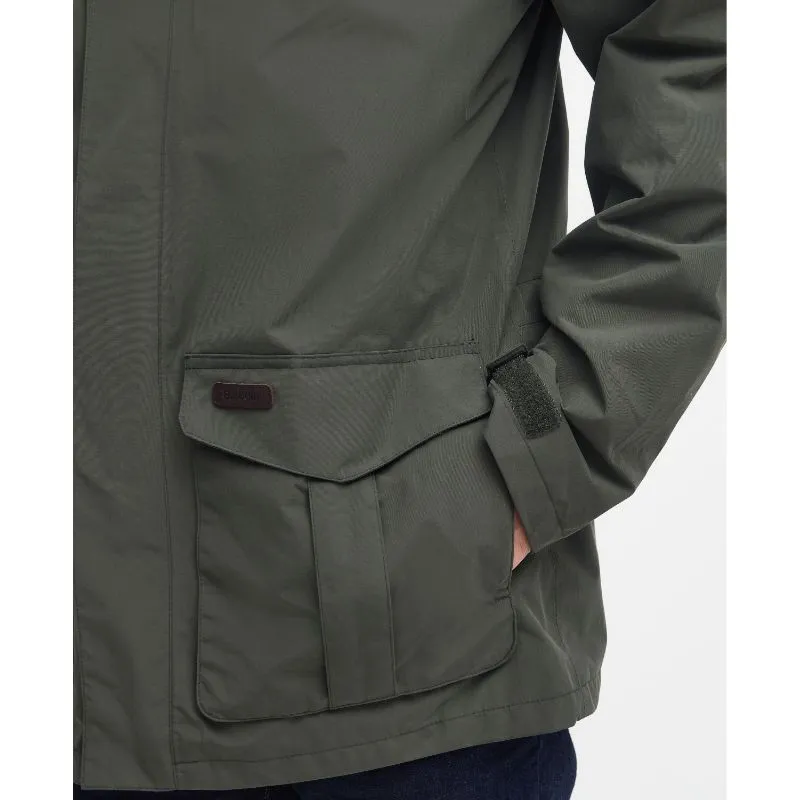 Barbour Summer Brockstone Mens Waterproof Jacket - Olive