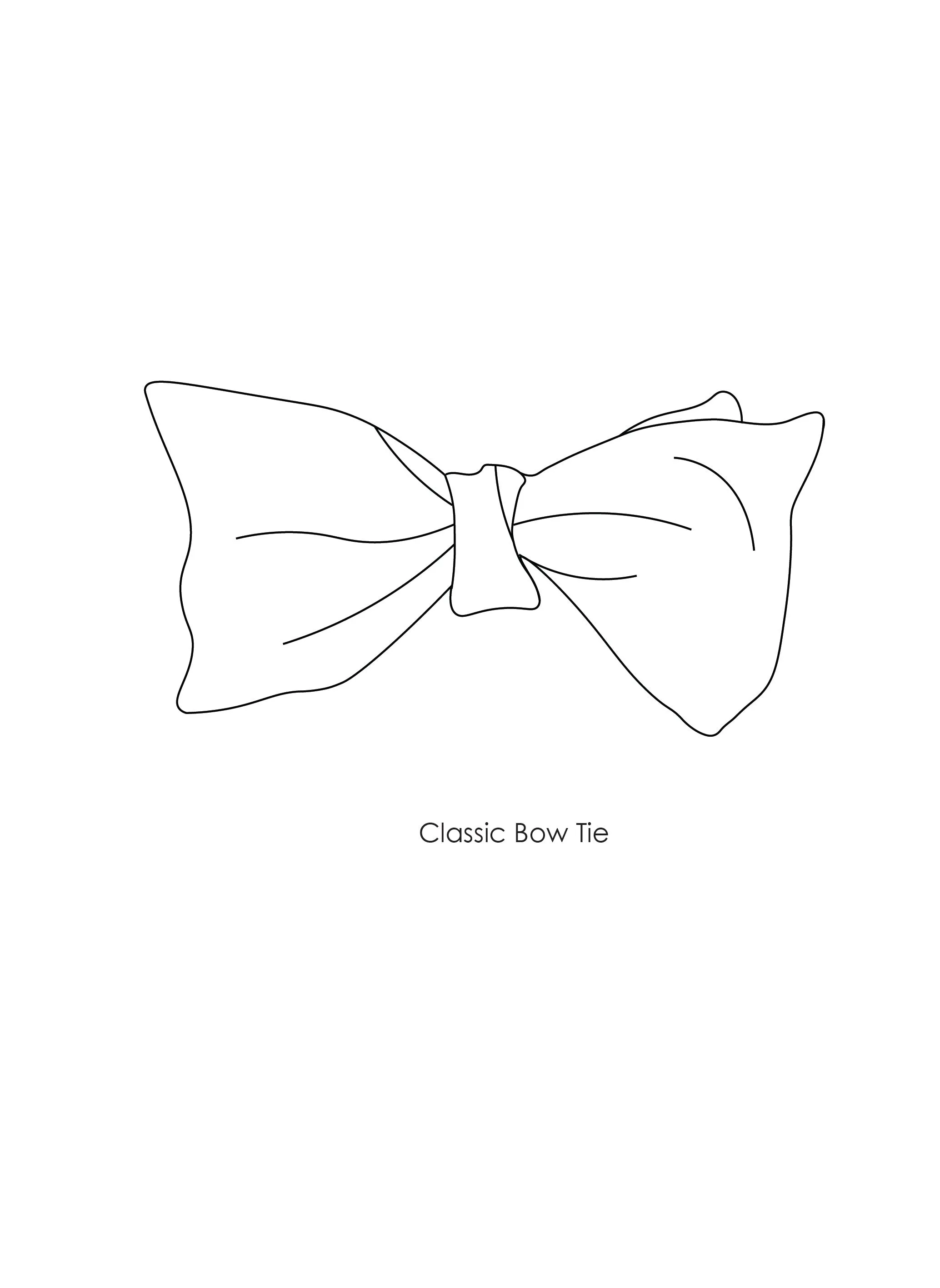 Blue Classic Bow Tie