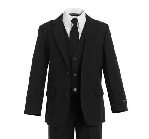 Boys Black Suit (Classic Slim)