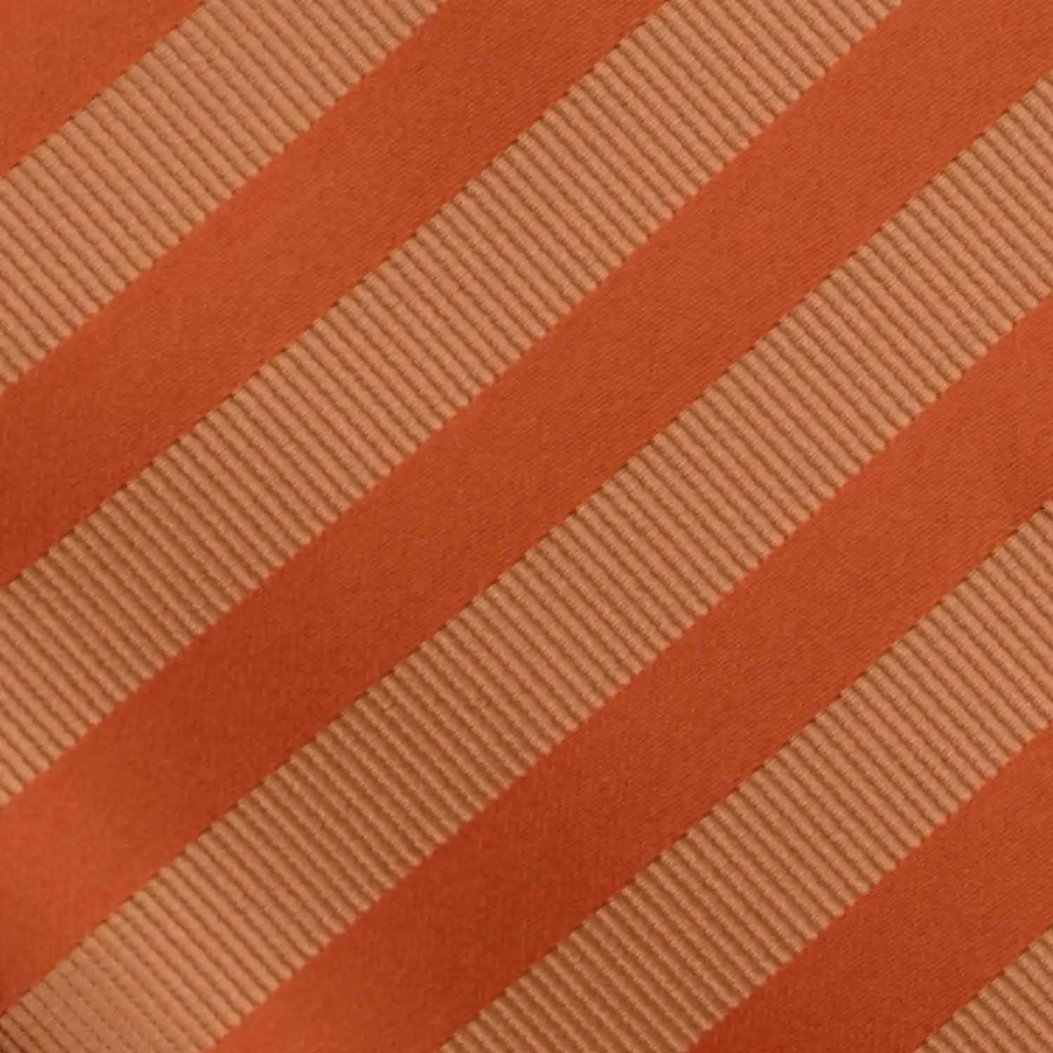 Burnt Orange Formal Striped Tie