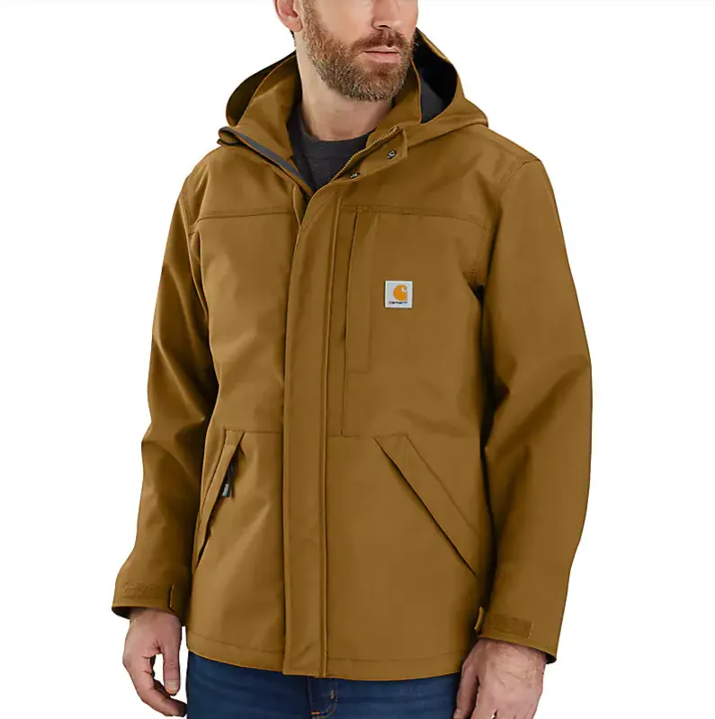 Carhartt Storm Defender® Loose Fit Heavyweight Jacket | Oak Brown