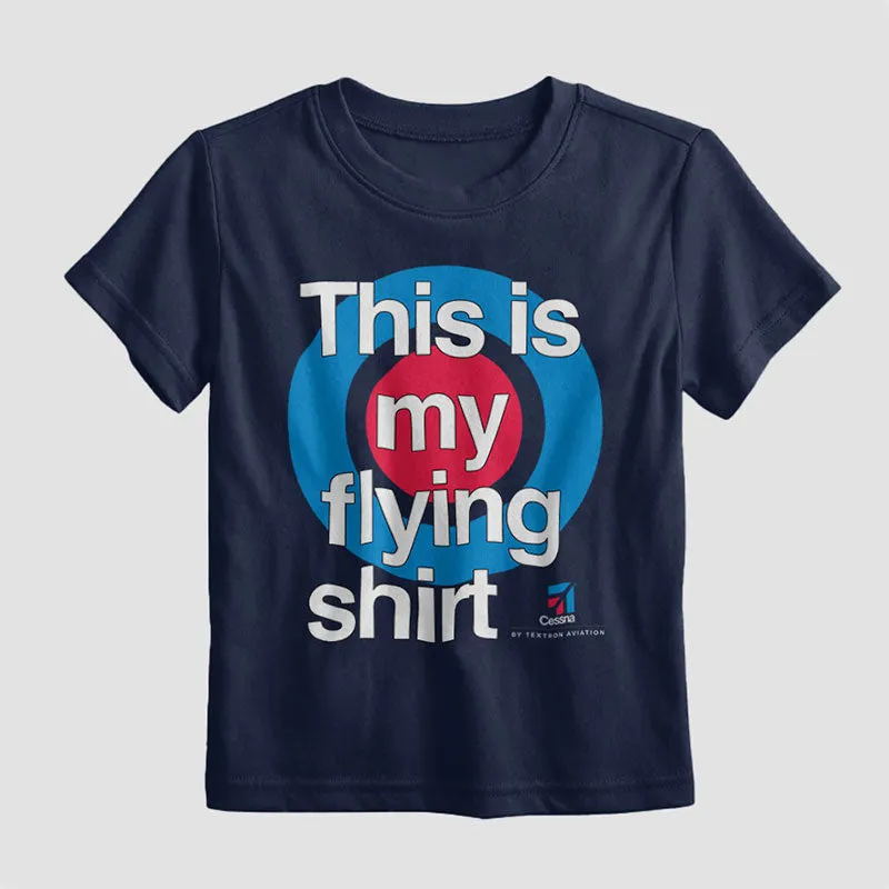 CESSNA-FLYING-SHIRT- Kids T-Shirt