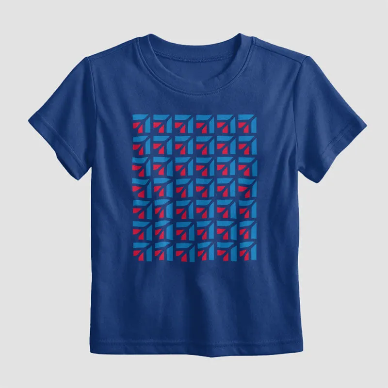 Cessna Logo Pattern - Kids T-Shirt