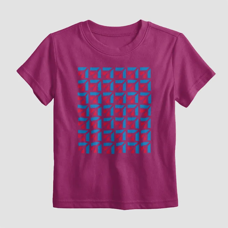 Cessna Logo Pattern - Kids T-Shirt