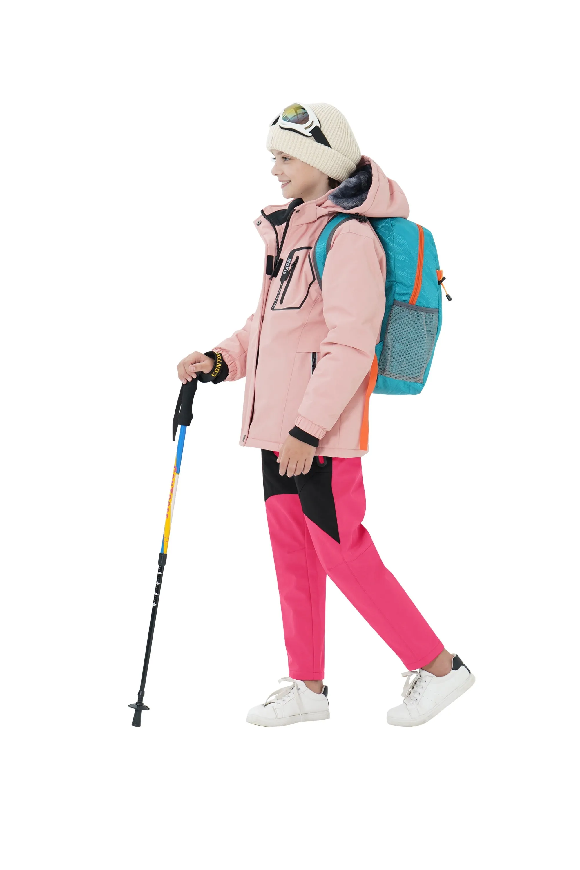 Children's winter outdoor warm trousers