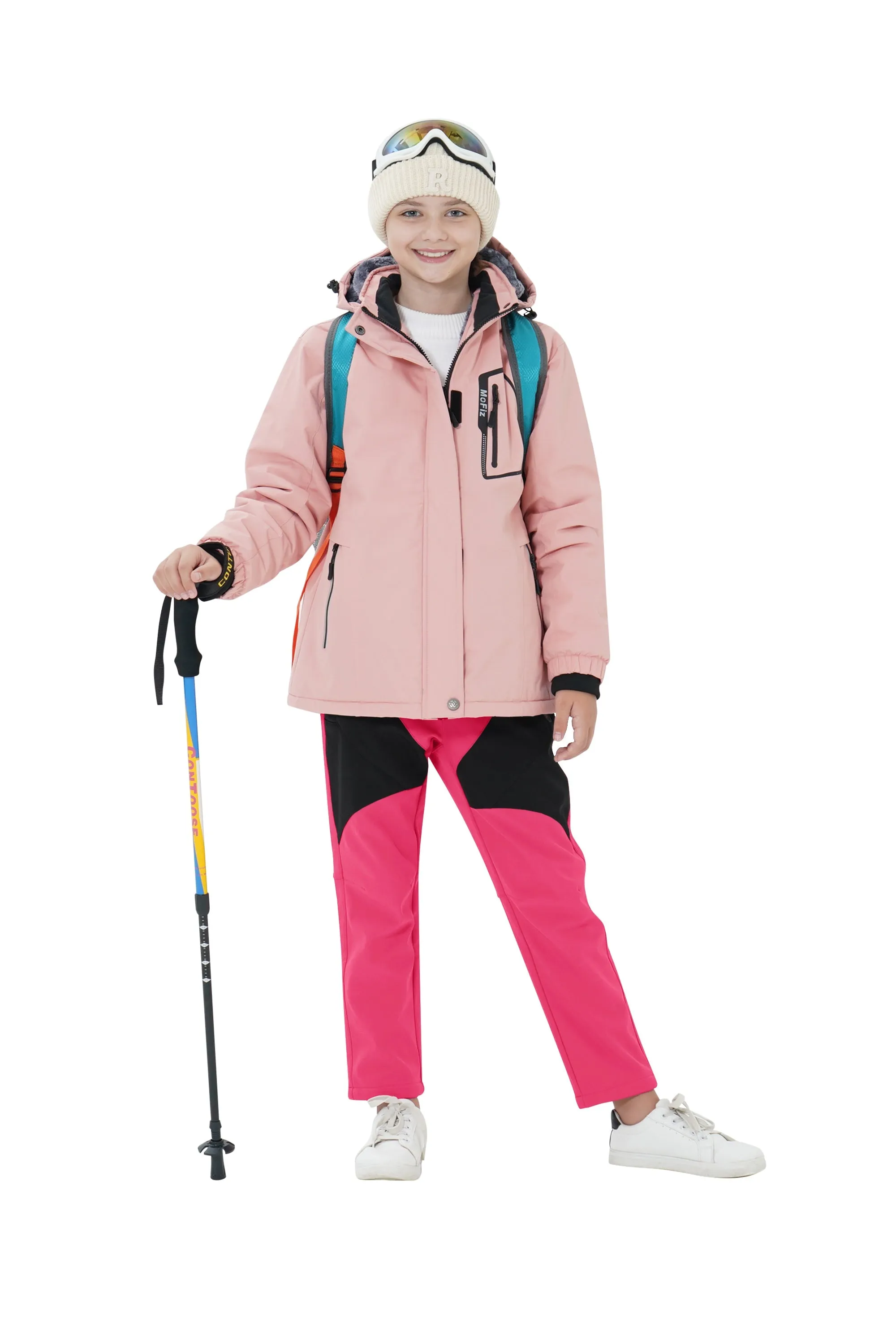 Children's winter outdoor warm trousers