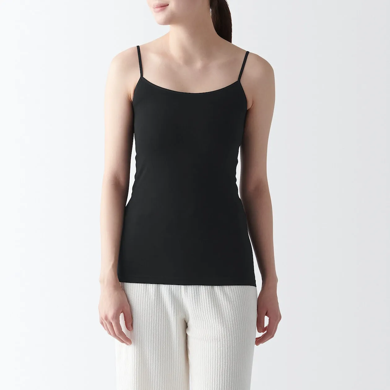 Cotton Stretch Jersey Camisole Top