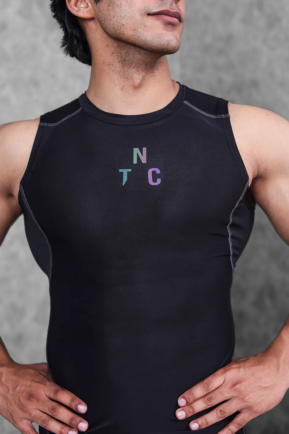 Critical Compression Tank top- Black