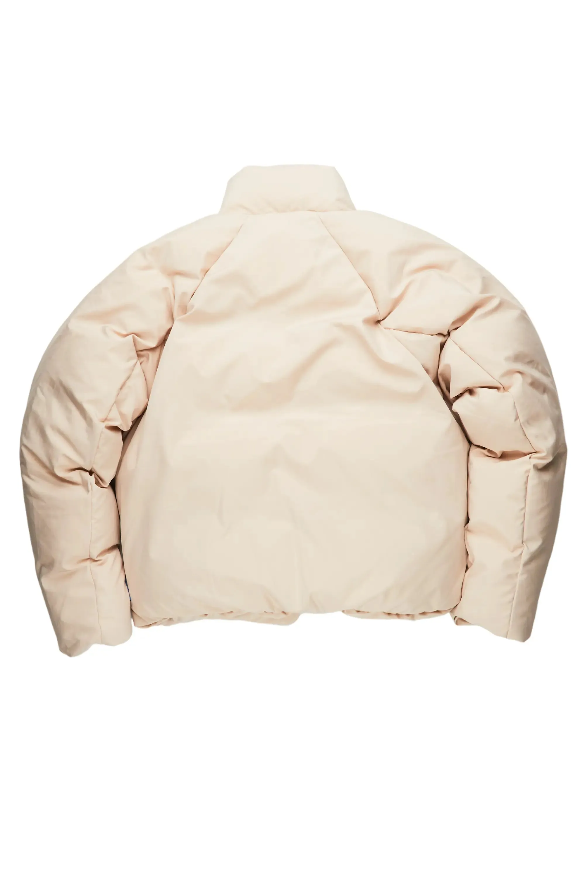 Damien Beige Puffer Jacket