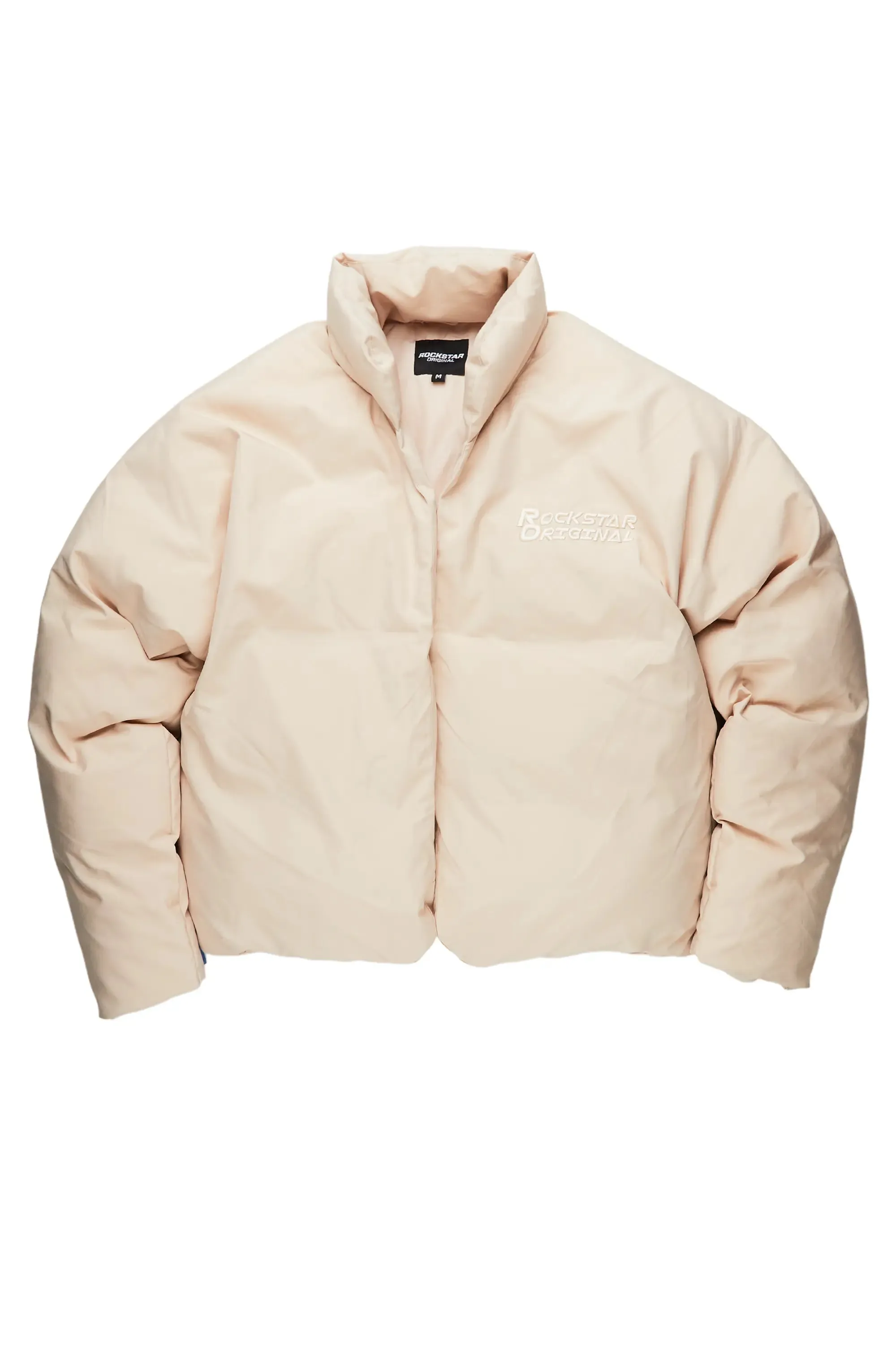 Damien Beige Puffer Jacket