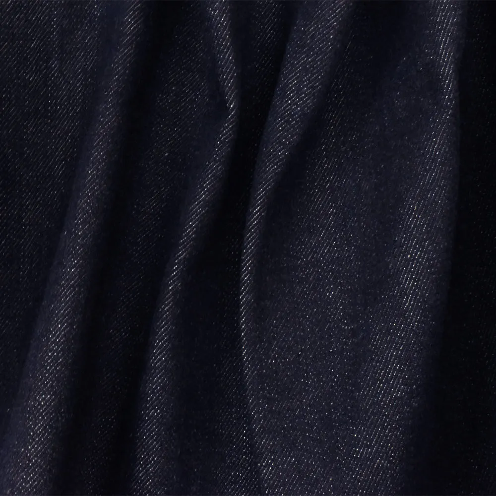 Dark Navy Blue-White 11 oz. Cotton Japanese Selvedge Denim Fabric