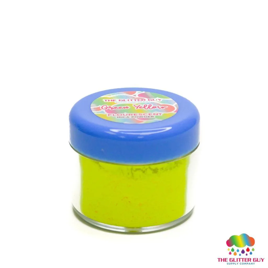 Fluorescent Series Mica Powder - Green Yellow