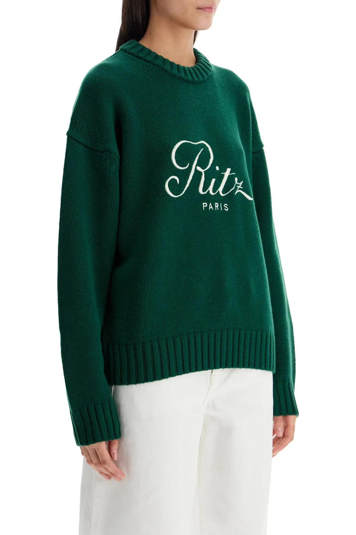 Frame Cashmere Pullover With Ritz Paris Frame