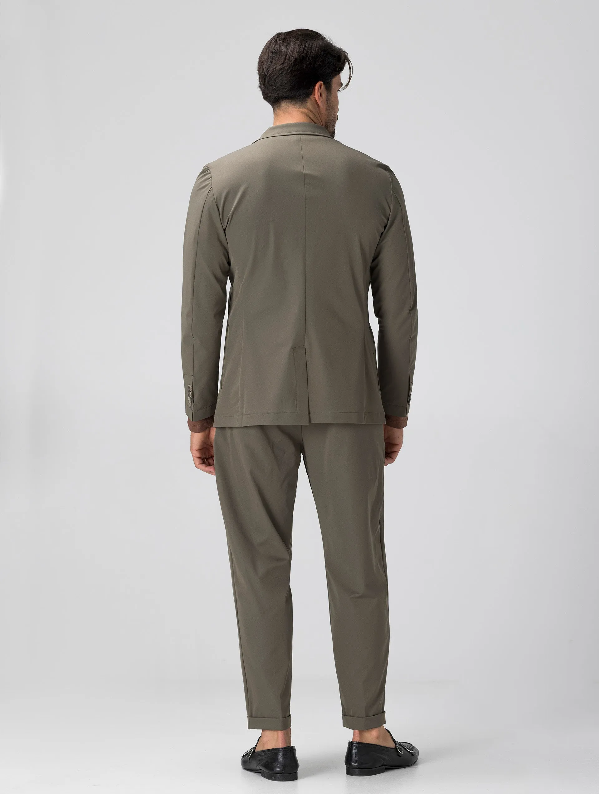 HIRO TECH FORMAL SUIT IN GREEN