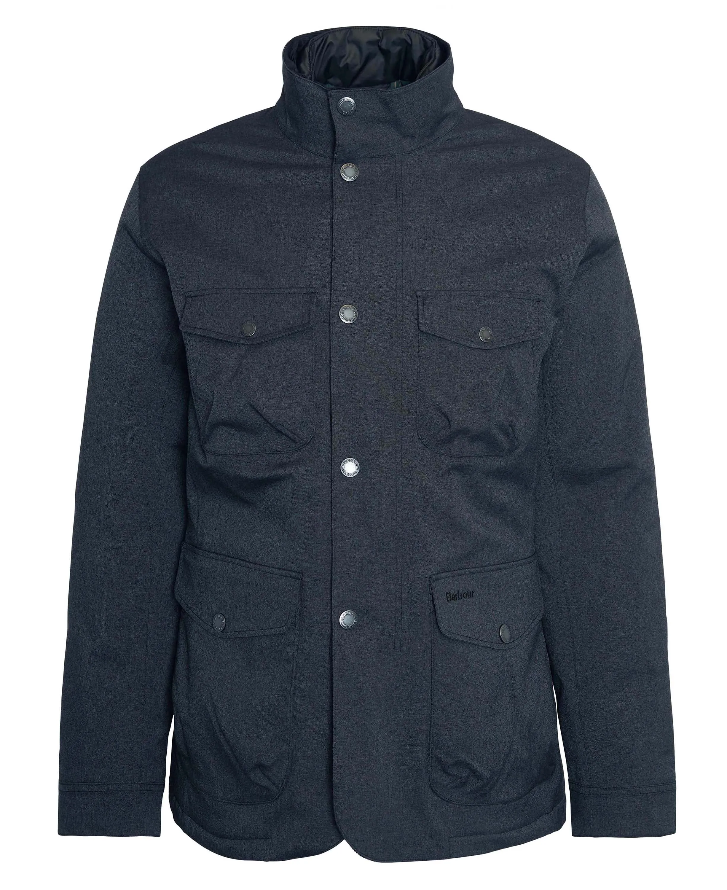 ID24653-Barbour Black Winter Ogston Jacket