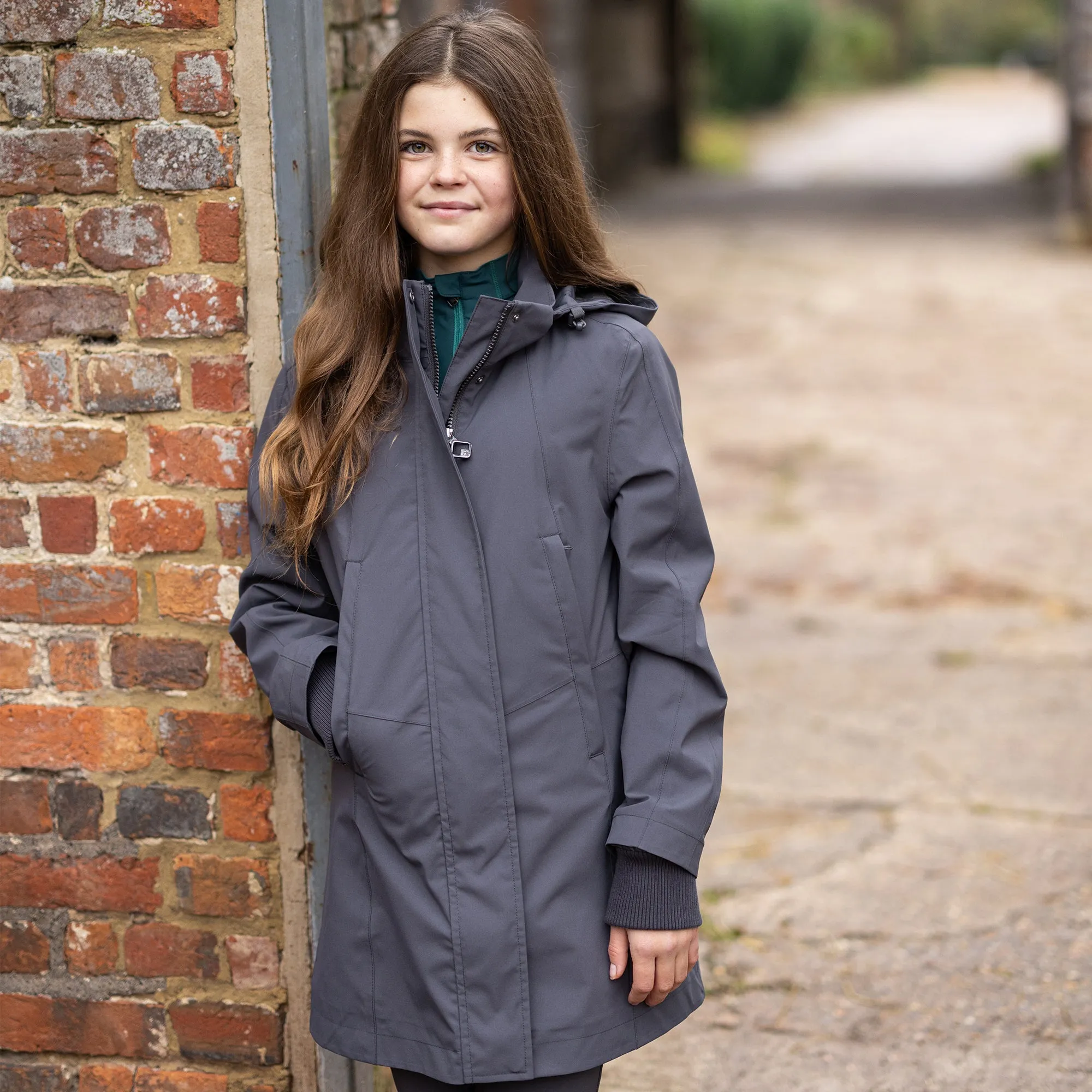 Lemieux Junior Pro Waterproof Coat - Graphite