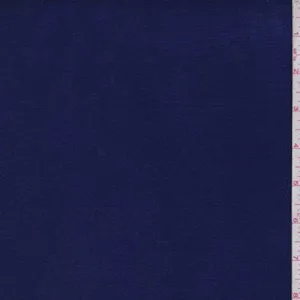 Marine Blue Brushed Woven Jacketing Fabric