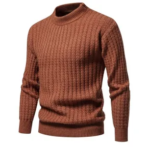 Men's Knitted Round Neck Fashionable Sweaters