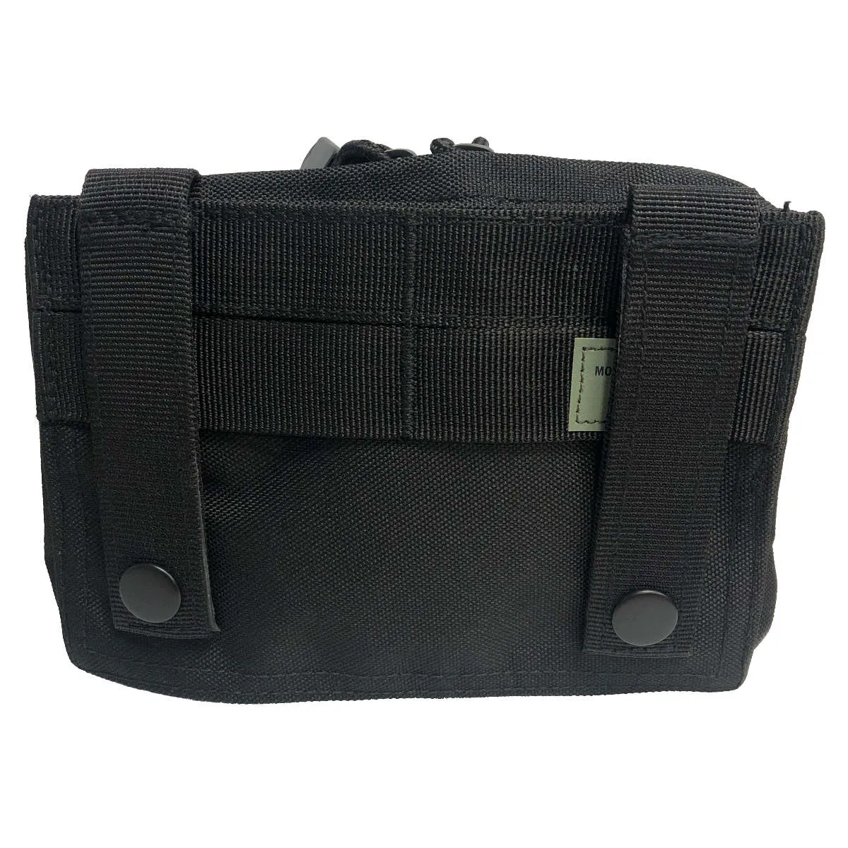 Mil-Tec Small Zipped MOLLE Belt Pouch Black