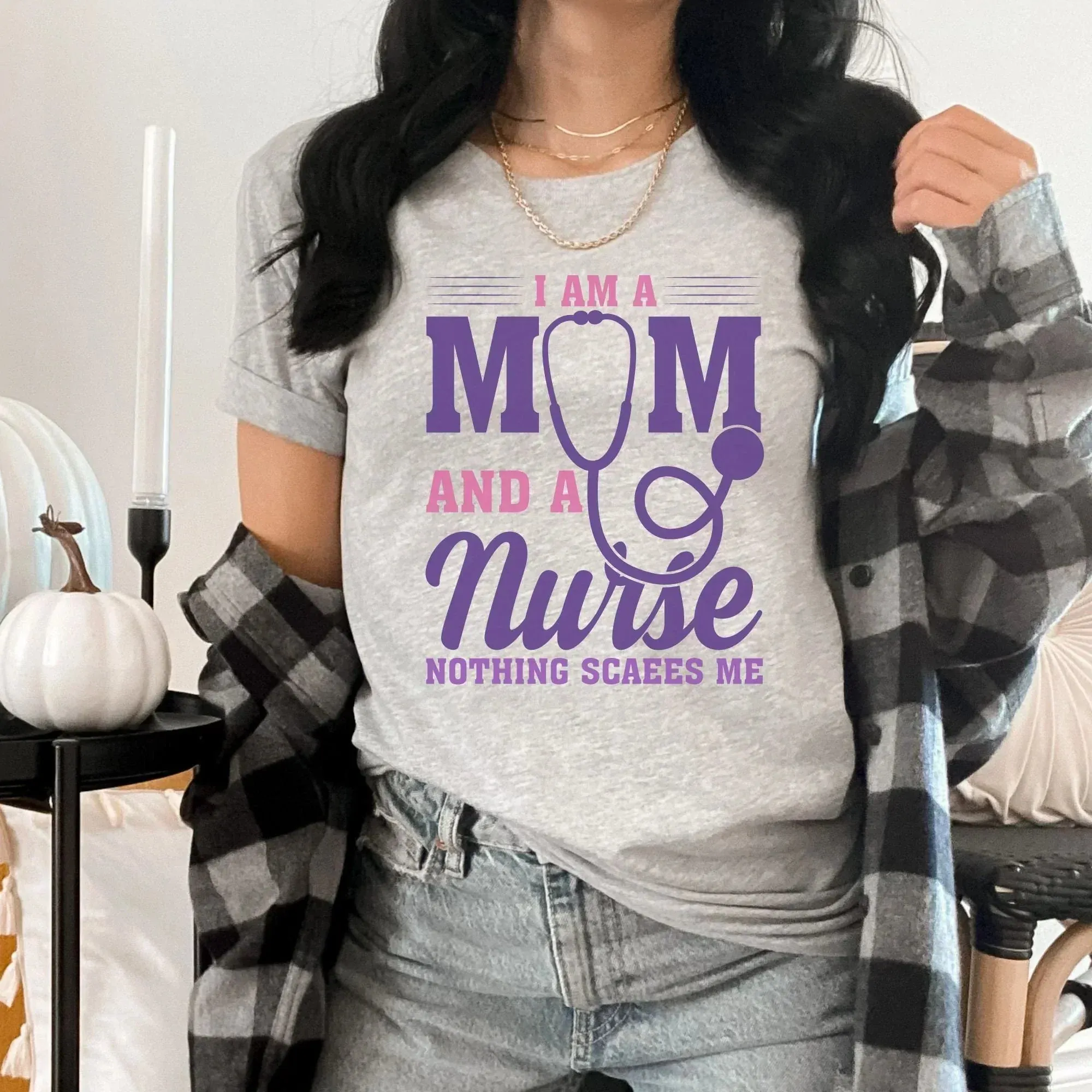 Mom Nurse Shirt, Mother's Day Gift for Mom