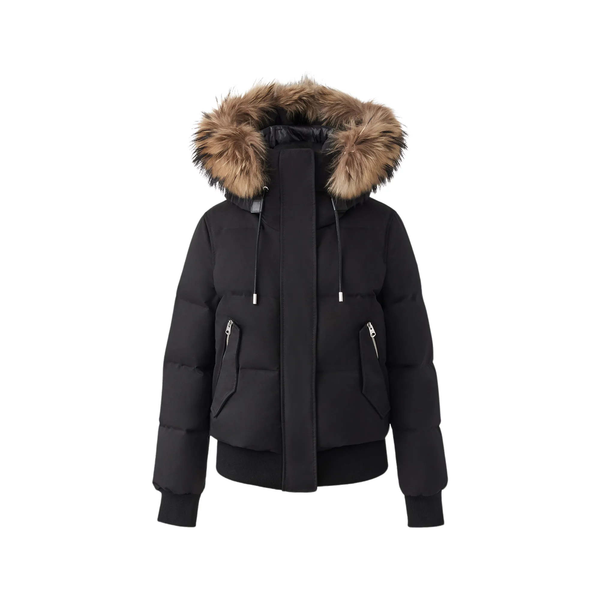 NEFI-F Ladies Black Down Coat