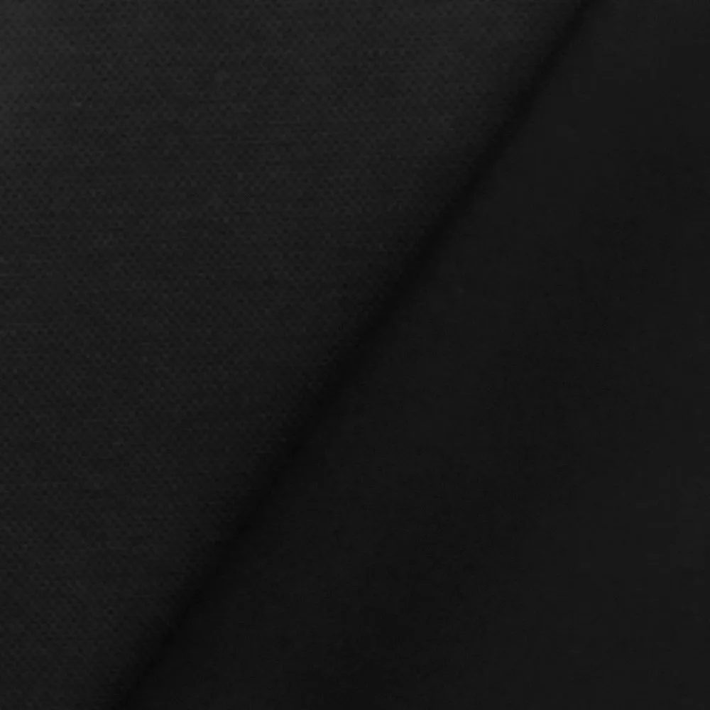 Night Black Texture-Solid Stretch Bonded Fabric