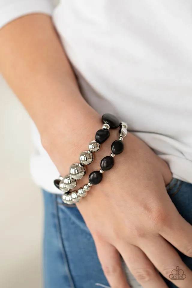 Paparazzi Bracelet ~ Authentically Artisan - Black