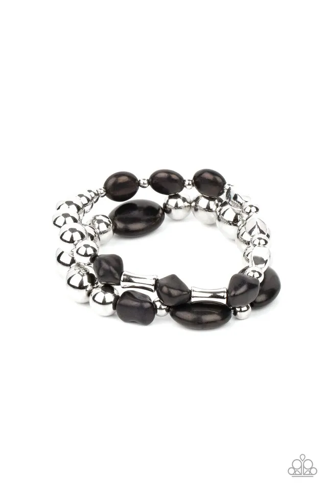 Paparazzi Bracelet ~ Authentically Artisan - Black