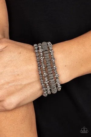 Paparazzi Bracelet ~ Country Charmer - Silver