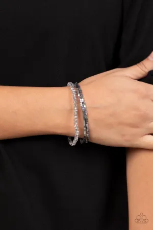 Paparazzi Bracelet ~ Just a Spritz - Silver