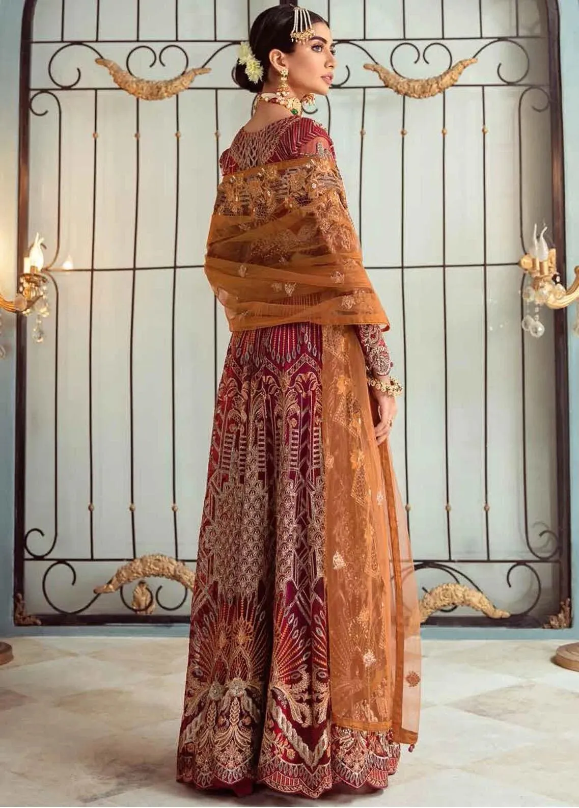 Ramsha Unstitched 3 Piece Luxury Wedding Vol-01 Collection'2022-H-104