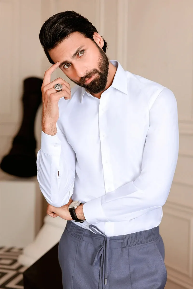 Resplandor Formal Shirt-White