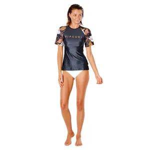 Rip Curl Womens Playabella Relaxed Short Sleeve Rash Vest