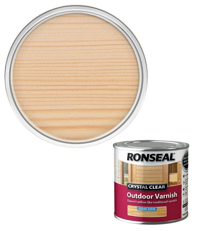 Ronseal Crystal Clear Outdoor Varnish