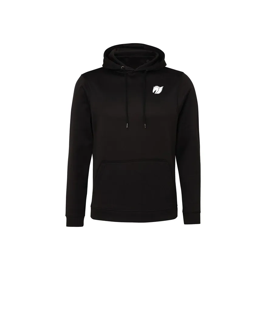 Sports Hoodie - Jet Black