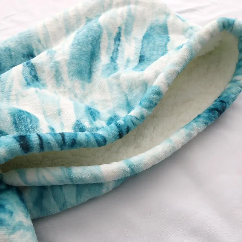 The Ocean Hues Wearable Blanket Hoodie