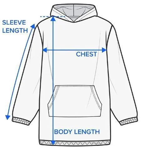 Tulum Wearable Blanket Hoodie