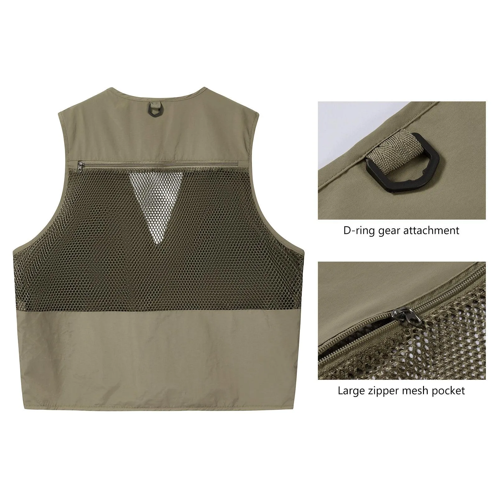 Unisex Utility Fishing Vest