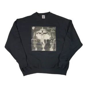 Vintage Mercyful Fate "Rave On Records" Crewneck Sweatshirt