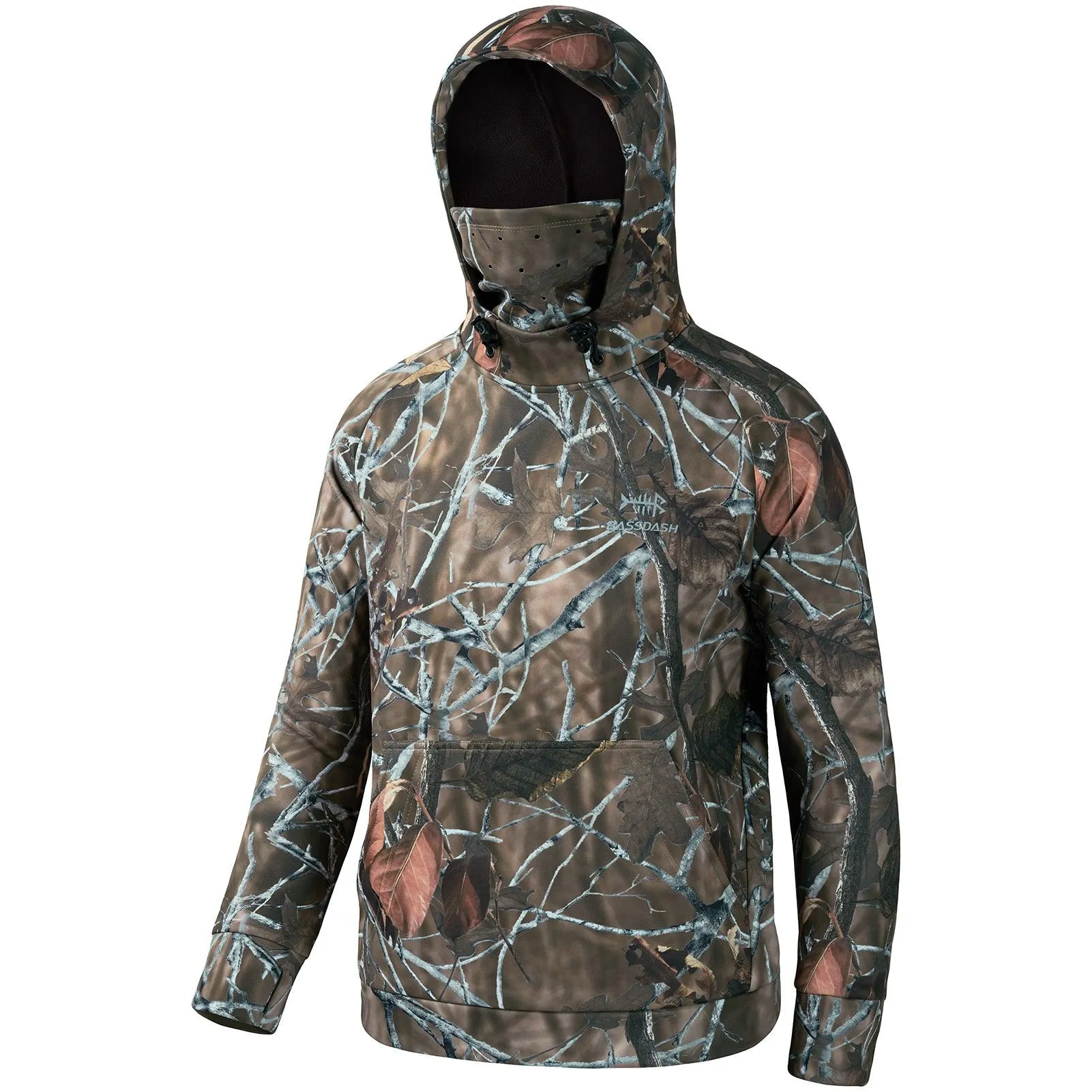 Youth Fishing Fleece Hoodie with Mask FS18Y